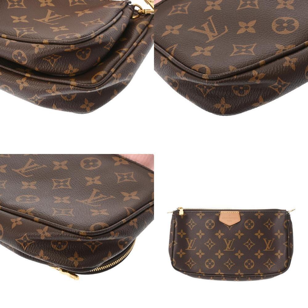 LOUIS VUITTON Monogram Multi Pochette Accessoires Rose Pink Clair Canvas - Picture 7 of 11